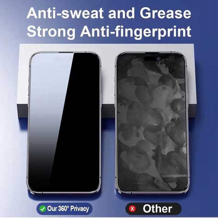 Szkło Hartowane antyszpiegowskie 360 stopni Iphone 17/ 17 Pro Max / 17 Pro