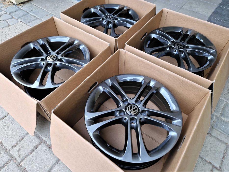 Alufelgi 17 5x112 VW Golf Passat Tiguan Jetta Touran Caddy T-Roc 808#