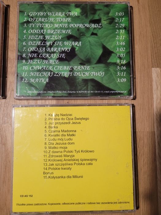 CD Religijne pieśni
