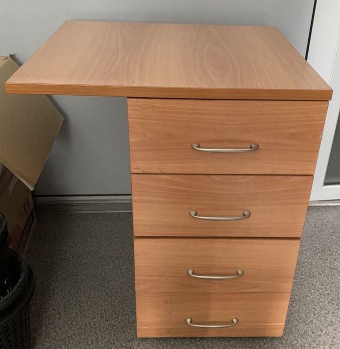 Тумба столик комод с ящиками