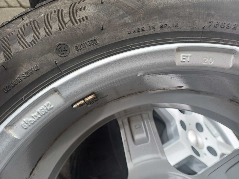 Koła 4x108 16" ET20 Opel Crossland Peugeot 2008 BERLINGO C3 Aircross