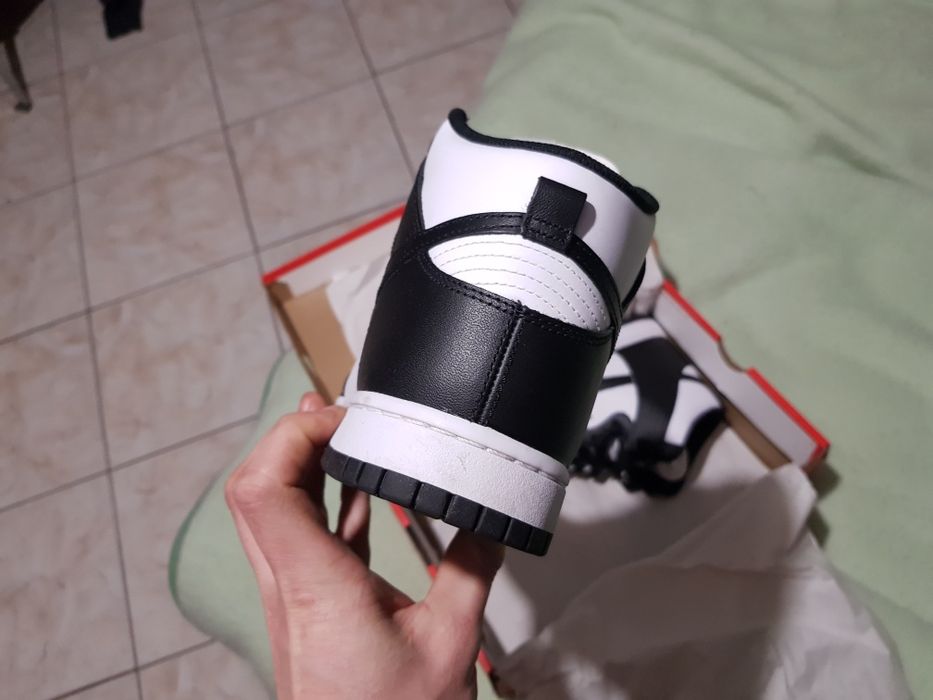 Nike dunk high panda r.43, 9.5us