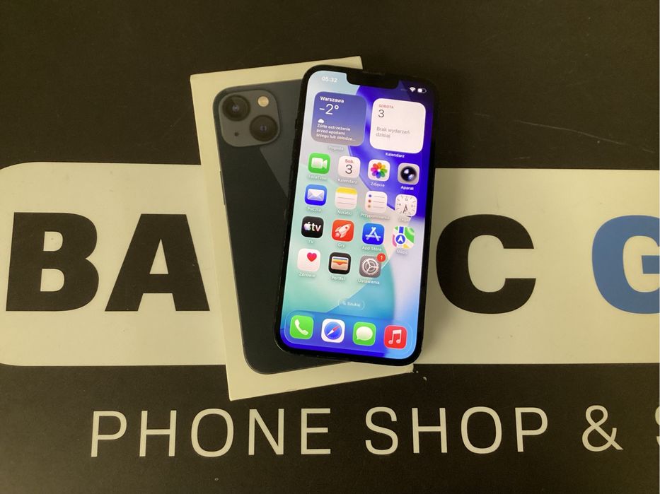 Sklep Apple Iphone 13 128gb midnight bateria 81%