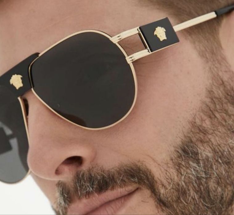 Piekne duze okulary