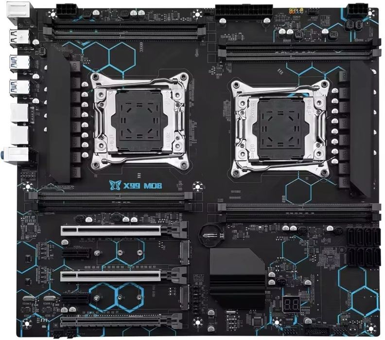 Machinist x99  md8 dual + 2x2680v4+cpu cooler. ОПИСАНИЕ!