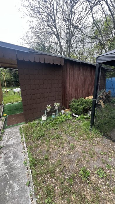 Działka ROD świetne miejsce na relaks z rodziną.