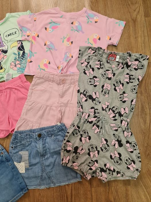 Пакет фірмового одягу zara,George, hm,disneyпакет речей на дівчинку 5-