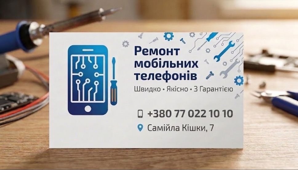 Ремонт мобільний  телефонів/Смартфонів/Швидко і якісно!
