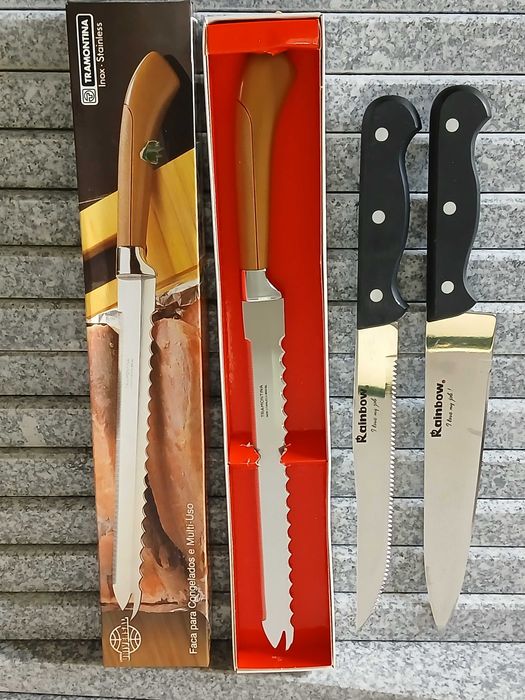 Facas para congelados e cozinha geral