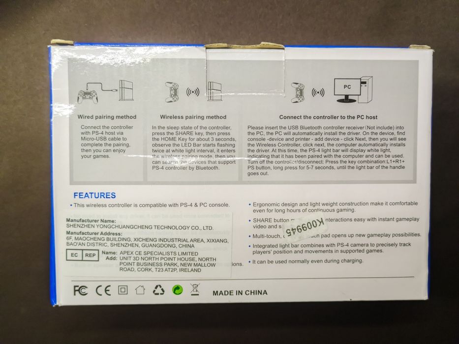 Геймпад для PS4 и ПК