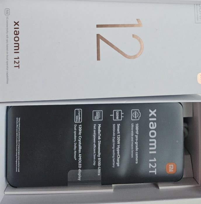 Xiaomi 12T Blue 8/128GB НОВИЙ!