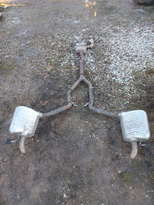 Wydech wydechy tłumik kompletny mercedes w212 lift 3.0 cdi