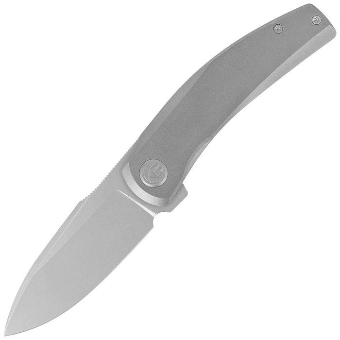 Nóż składany Kubey KB Knives Taurus Gray Titanium, Bead Blasting M390 by Panurin Design (KB418A)