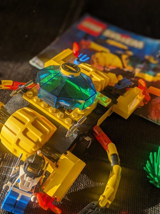 2 x LEGO 6145 Aquazone: Aquanauts - Crystal Crawler + instrukcja