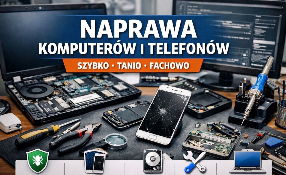 Naprawa komputerów i telefonów