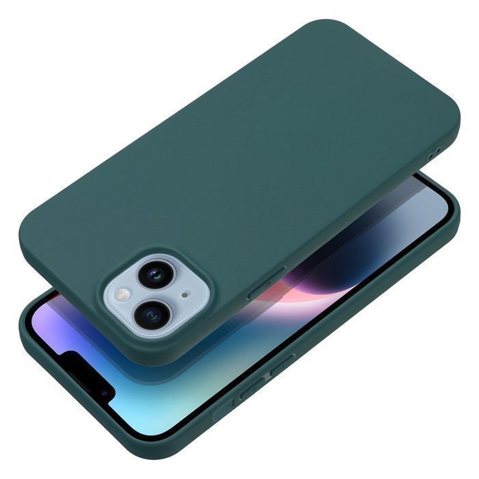 Futerał MATT do SAMSUNG A17 ciemnozielony