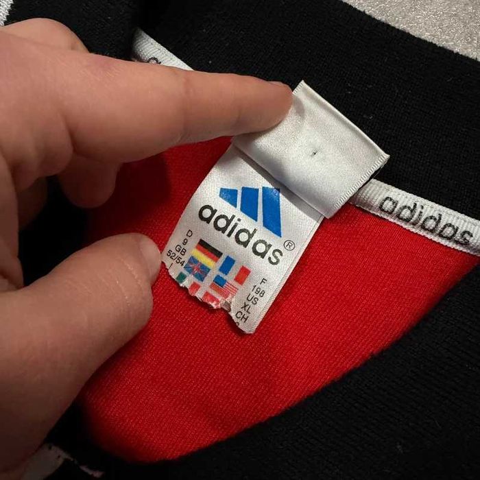 Vintage Bluza Adidas Crewneck Trendy Swag Retro Big Logo