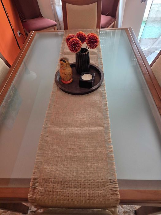 Mesa de jantar extensível