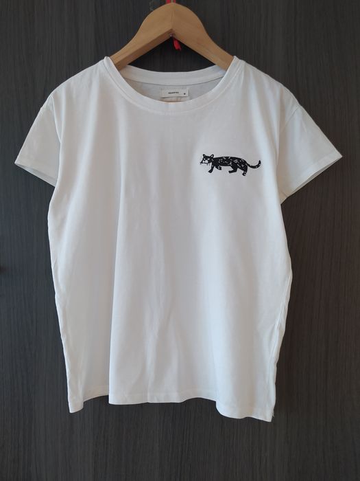 Biała bluzka Reserved r. M kot