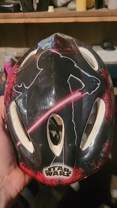 Kask na rower star wars