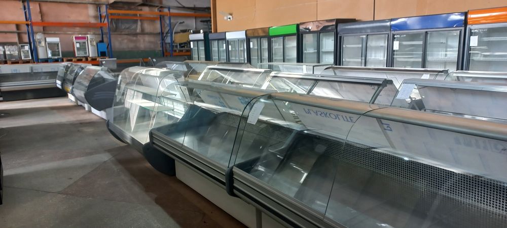 Вітрини холодильні,Шафи,скрині ЮКА