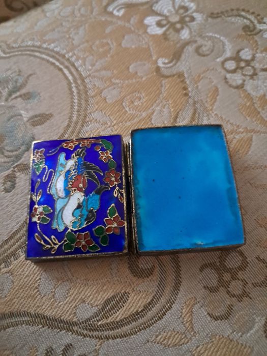 Puzderko mini szkatułka  cloisonne