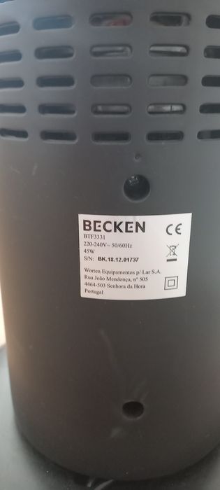 Torre de ventilação Becken.