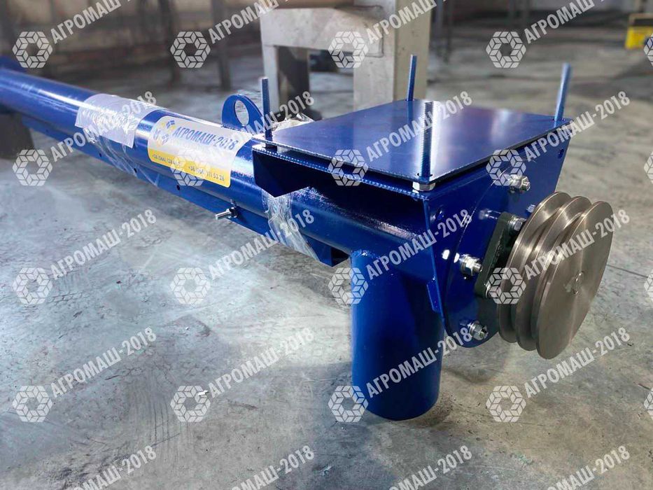 Шнековий завантажувач,погрузчик зерна,протруювач,підборщик.Ø219