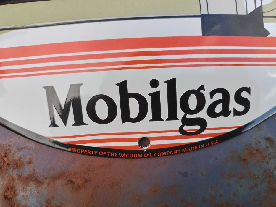 Placa/Chapa esmaltada  Mobil