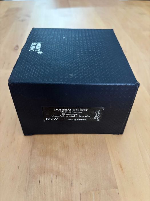 Montblanc Profile XL Date Automatic como NOVO c/ caixa e proteção