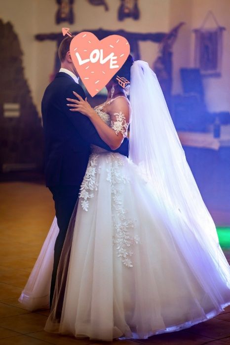 Весільна сукня, після хімчистки