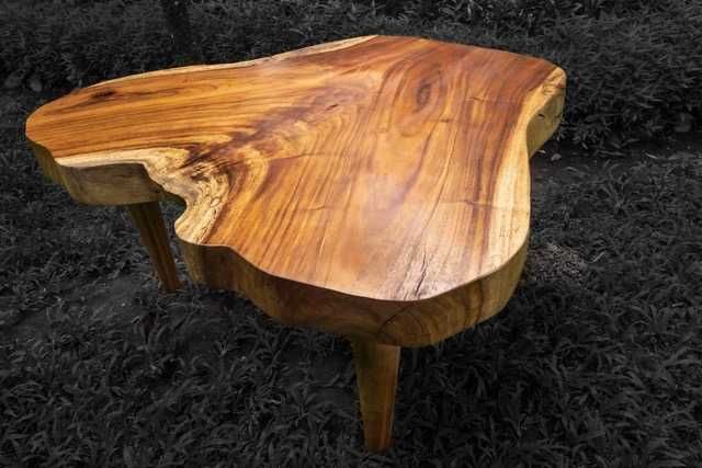 fabulosa mesa de centro em teka