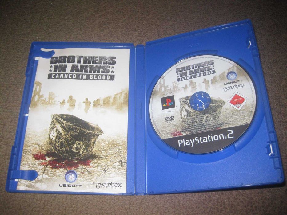 Jogo "Brother in Arms: Earned in Blood" PS2/Completo