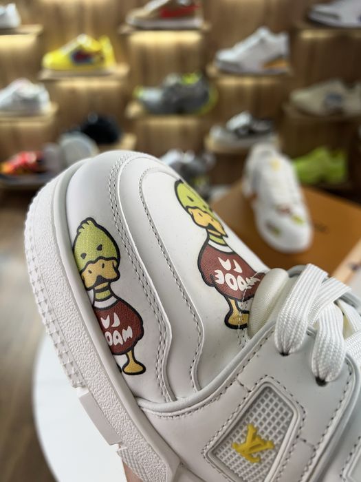 Кросівки Снікерси Louis Vuitton Lv x Human Made White