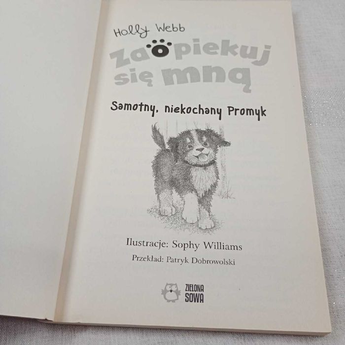 Zaopiekuj się mną. Samotny, niekochany Promylk Holly Webb,