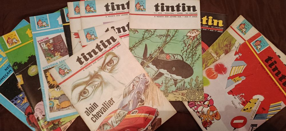 35 Revistas TINTIN, anos 78, 79 e 80