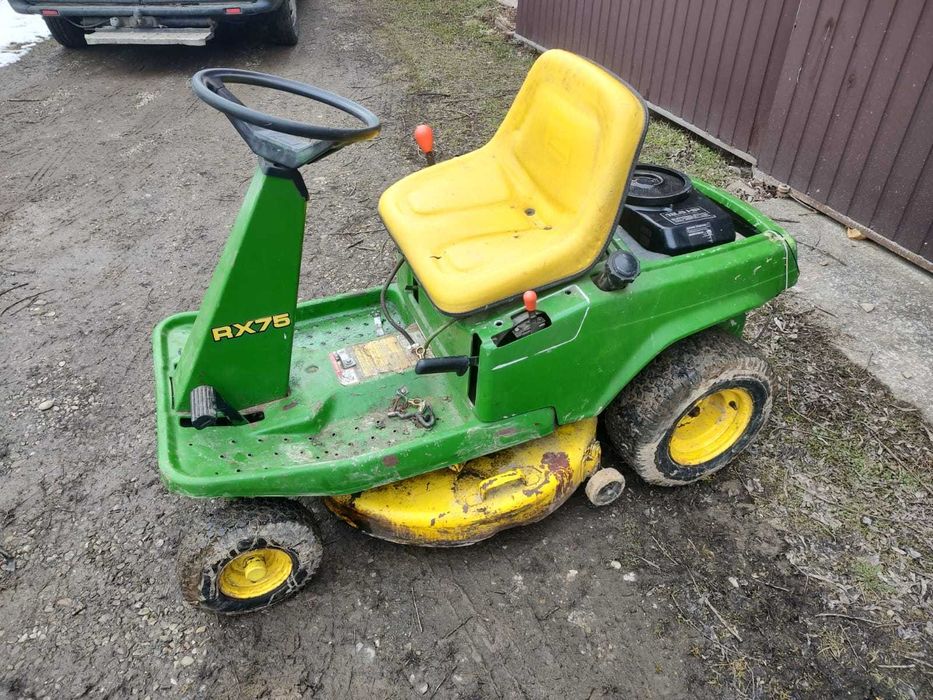 Kosiarka Traktorek John Deere RX75 RX95 Kawasaki FB460V 12.5KM pompa