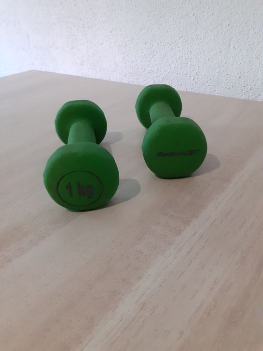 2 Halteres 1 kg Reebok Novo