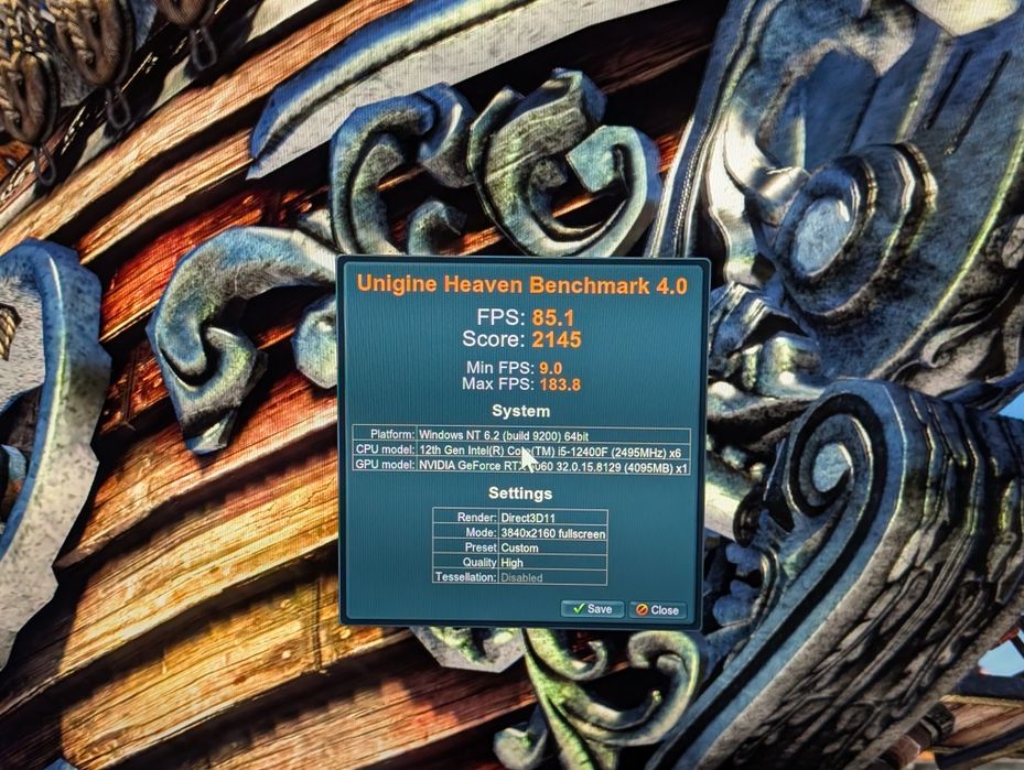 Komputer gamingowy i5 12400f, RTX 5060, 16 GB ram, 1 Tb SSD