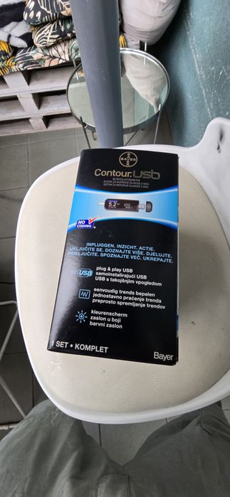 Glukometr Bayer Contour USB nowy