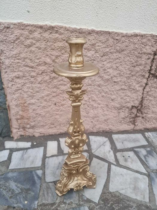 castiçal decorativo antigo