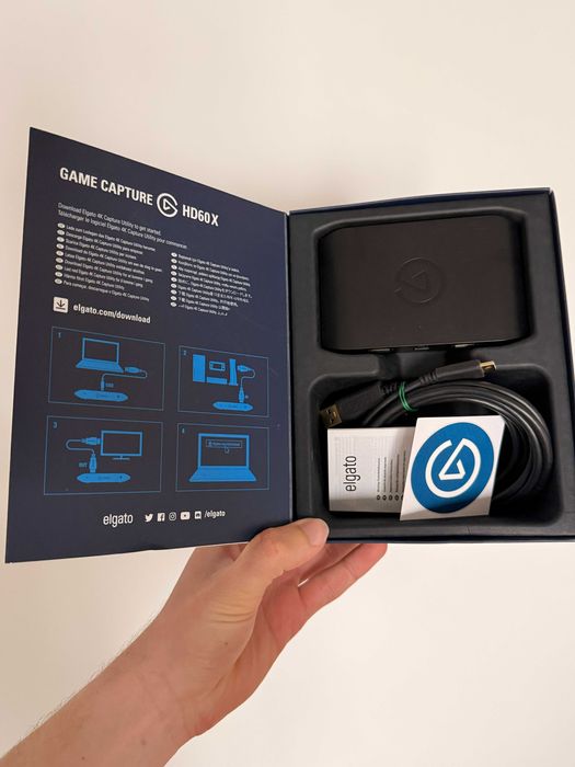 Пристрій відеозахоплення Elgato Game Capture HD60 X