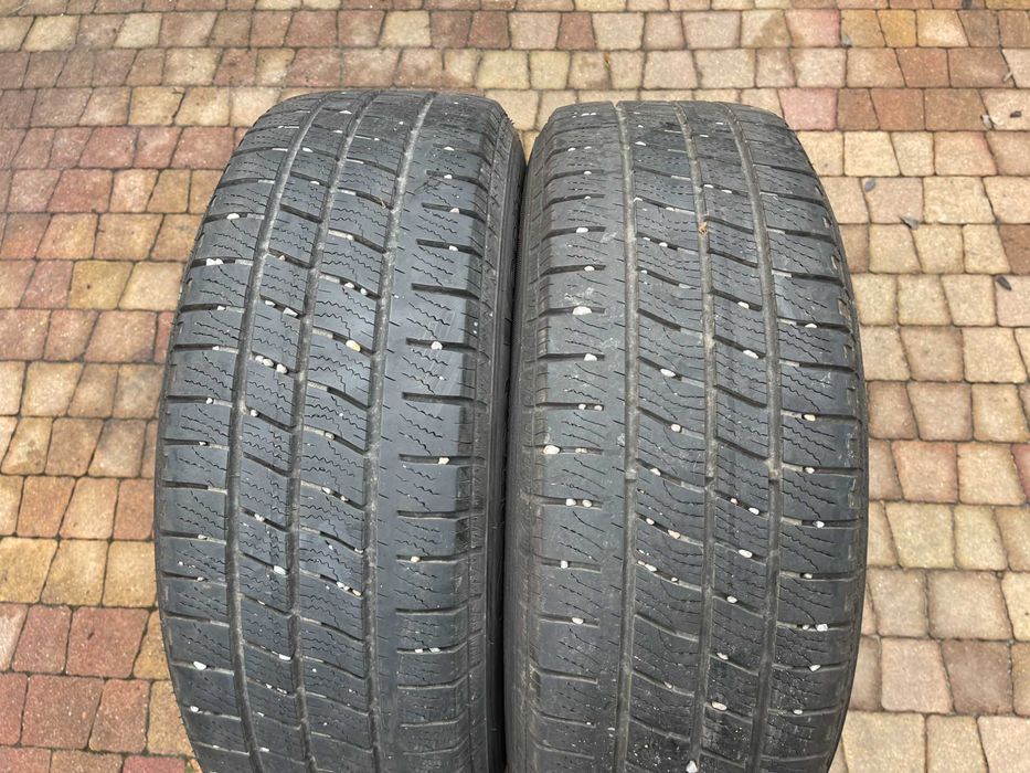 4031. Opony zimowe 215/60/17C Goodyear 2020r 6.7mm cena za 2szt