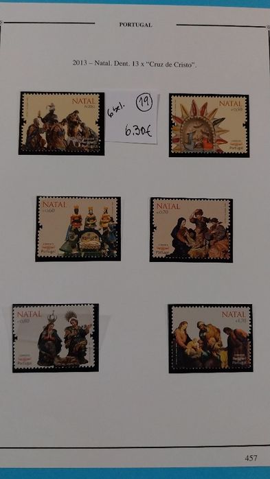 Selos de Portugal Novos c/ goma- 2013-Ref. 2- 26/11