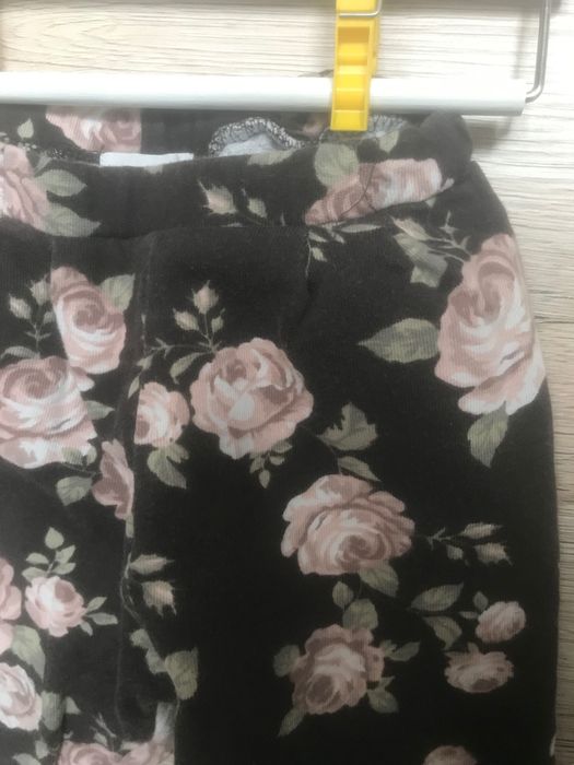 Spodnie Newbie kwiaty