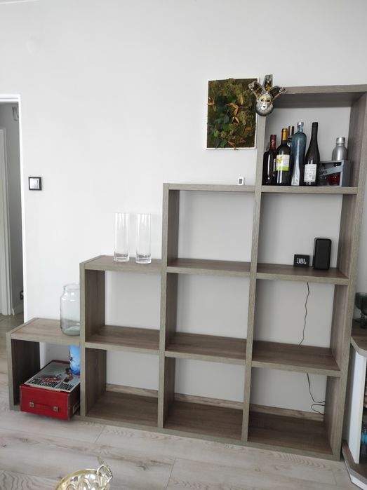 Regał i szafka narożna