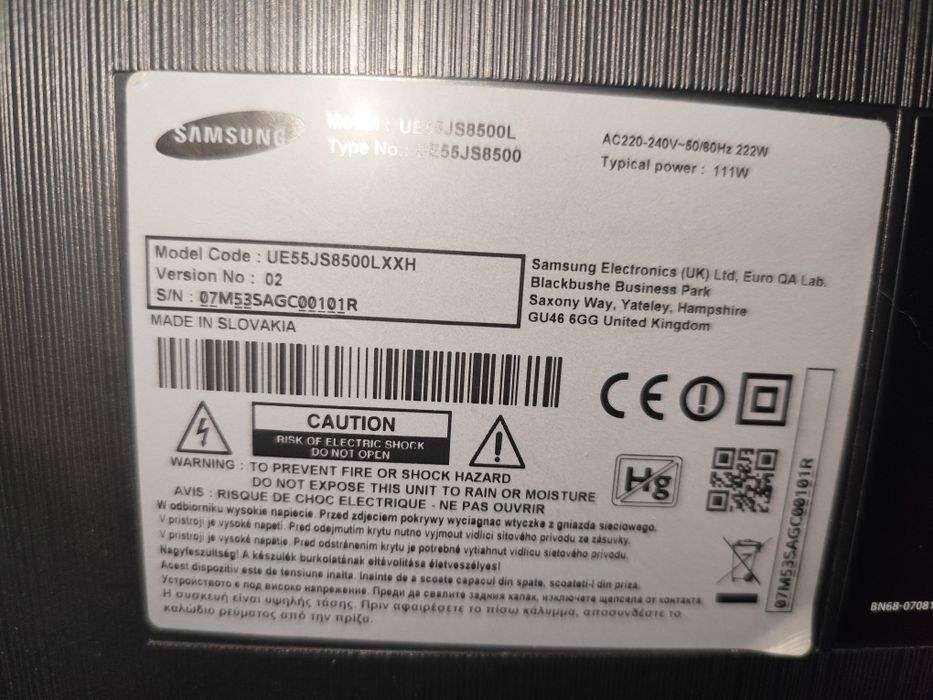 Telewizor Samsung 55cali 4k Smart 120Hz,curved