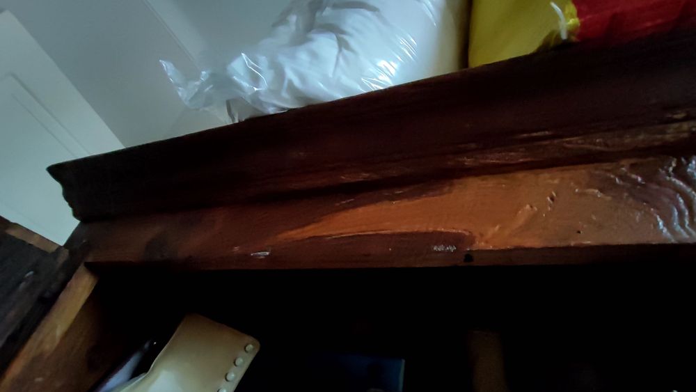 Móvel Rústico em madeira de mogno encerado