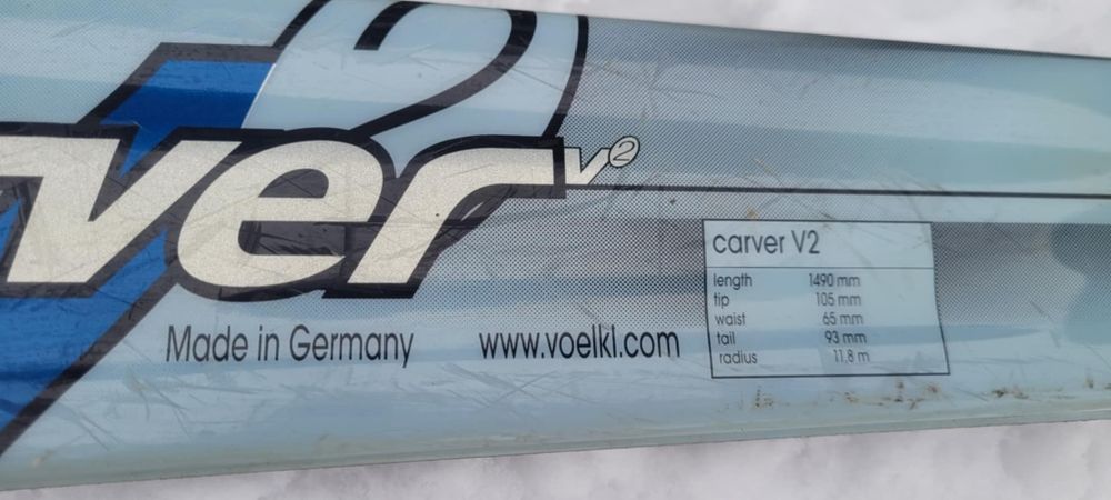 Narty carvingowe volkl v2