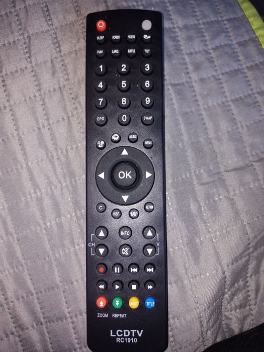 Pilot uniwersalny zamienny do sharp vestel funai lcd led rc 1910